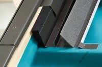 Стеклопакет FAKRO PTP-V/AN U4 66x98 + воротник THERMO RAL 7016 АНТРАЦИТ