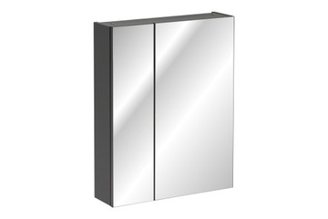 Szafka z lustrem łazienkowa 60cm MONAKO GREY 840