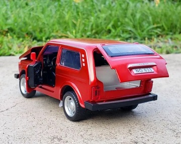 1/32 русская модель автомобиля из сплава LADA NIVA LADA 2106, литые под давлением металлические игрушки