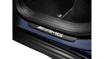 ORIGINÁLNÍ KRYT PODSVĚTLENO PRAHU DVEŘE AMG ZADNÍ 2 KS MERCEDES GLS
