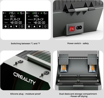 СУШИЛЬНАЯ КОРОБКА Creality Space Pi Filament Dryer Plus