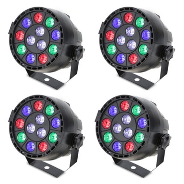 8-канальная сценическая лампа RGBW DMX-512 мощностью 30 Вт