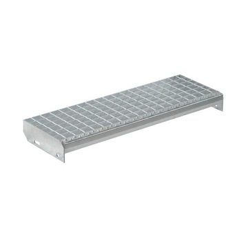 Stopnie WEMA 700x240 mm | ocynkowane | 25x2 mm | stopień metalowy, stopnice