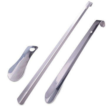 Zestaw łyżki do butów 12 cm 26 cm i 51 cm metalowe