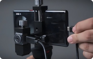 InfiRay Xtherm T2L Тепловизионная камера Штатив Лазерное приложение Android USB C
