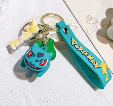 Brelok/ breloczek POKEMON, BULBASAUR duży ! 1 sztuka