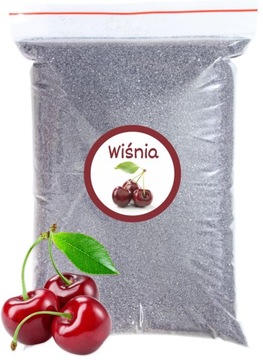 Cukier Do Waty Cukrowej Wiśnia 1kg Wiśniowy Szary Suchy