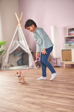 CHI CHI LOVE INTERACTIVE DOG PEES 21 СМ + ПОВОДОК