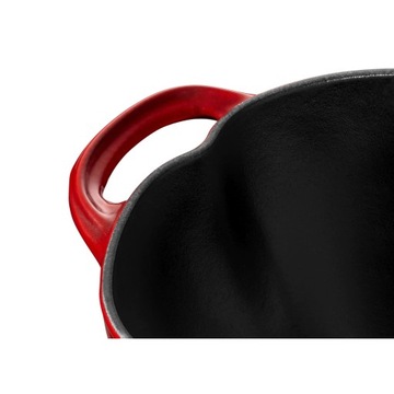 Staub Овальная чугунная кастрюля для томатов, 2,5 литра, красная