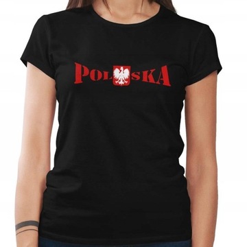 Koszulka damska POLSKA KIBIC c L
