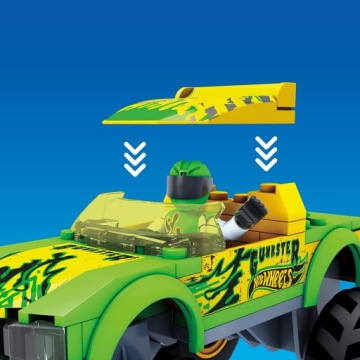 MEGA CONSTRUX HOT WHEELS МОНСТР ГАНКСТЕР