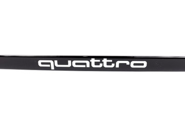НАБОР РАМОК НОМЕРНОГО ЗНАКА AUDI QUATTRO ИЗ 2-Х КАЧЕСТВ!!!