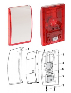 Комплект сигнализации SATEL Perfecta 16 HOME, 4 детектора защиты от домашних животных, 20 кг