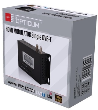 Modulator Cyfrowy HDMI do DVB-T VHF / UHF Sygnału Telewizyjnego Antenowego