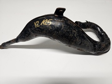 Yamaha YZ 125 81-84 диффузор выпускной коллектор выхлопная труба