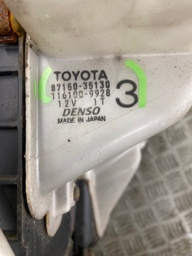 RADIÁTOR DMYCHADLO TOYOTA LAND CRUISER 90 95 EVROPA 87150-35130