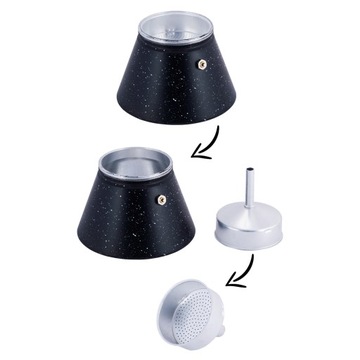 КОФЕВАРКА КОФЕВАРКА 600мл 12 порций кофе INDUCTION ZP13