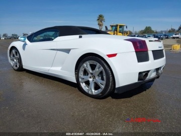 Lamborghini Gallardo 2008 Lamborghini Gallardo 2008 5.0L Spyder 5.0 Benzyna 520KM, zdjęcie 3