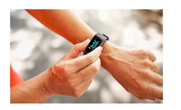 SMARTBAND SMARTWATCH РЕМЕНЬ ДЛЯ ЧАСОВ S3750 ЧЕРНЫЙ+СИНИЙ