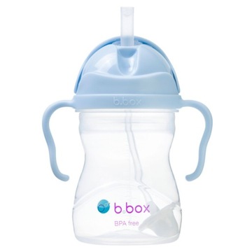 B.BOX BUTTLE GELATO BOTTLE с трубочкой 240 мл, дозатор БУТЫЛКА для детей J. BLUE