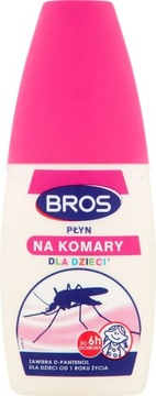 PŁYN NA KOMARY DLA DZIECI DELIKATNY PREPARAT BROS