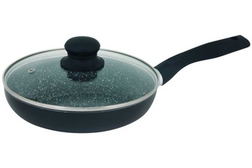 Patelnia tradycyjna Kinghoff 26 cm marmurowa
