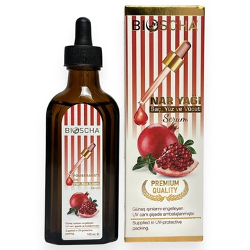 OLEJEK Z GRANATU TURECKI 100 ml Oryginalny z pestek granatu BIOSCHA