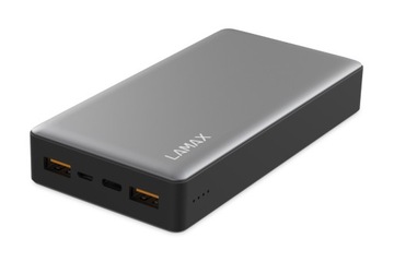 Powerbank Lamax 20000 mAh (2x USB QC 3.0 + USB-C) Qualcomm Quick Charge 3.0
