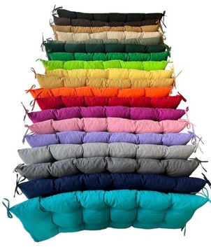 Подушка для скамейки Подушка для садовой скамейки LIGHT GREY 180см