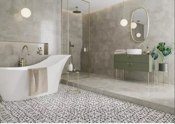 ЧЕРНО-БЕЛАЯ ПЛИТКА ДЛЯ ДЕКОРА ПЭЧВОРК 30X30 OUTLET