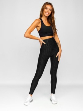 ЛЕГГИНГИ ДЛЯ ФИТНЕСА, ИЗОГНУТЫЕ ПУШ-АП, M/L