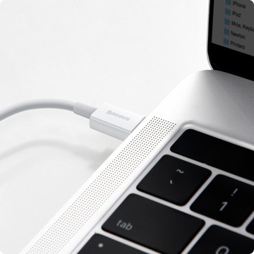 Кабель Baseus Superior Series USB-C/Lightning PD 20 Вт, 2 м — белый