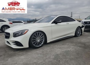 Mercedes Klasa S W222 2018 Mercedes-Benz Klasa S S 560 4Matic 2018 4.0l 4.0 Benzyna 463KM