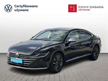 Volkswagen Arteon Fastback Facelifting 2.0 TSI 190KM 2021 Volkswagen Arteon 2.0 TSI DSG Elegance FV23 Grupa Cichy-Zasada 2.0 Benzyna