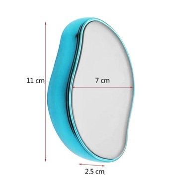 CRYSTAL DEPILATOR ЭПИЛЯТОР ДЛЯ УДАЛЕНИЯ ВОЛОС синий