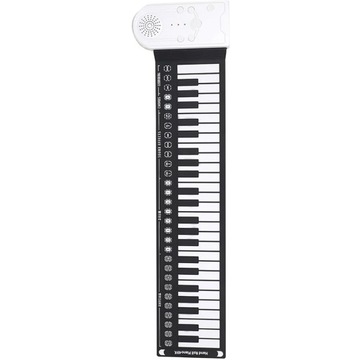 Zwijana rączka klawiatury silikonowej Roll Piano