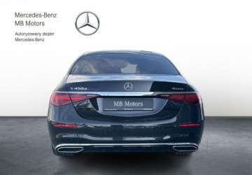 Mercedes Klasa S W223/V223 2024 Mercedes-Benz Klasa S 450d 4MATIC wyprzedaz rocznika 2024 3.0 Diesel 367KM, zdjęcie 5