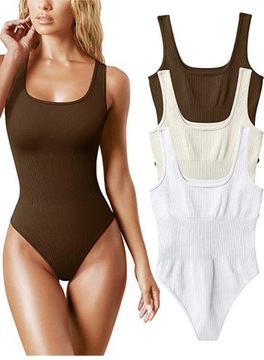 Y2k sexy sleeveless U-neck waist and abdomen tigh