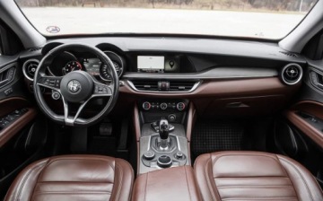 Alfa Romeo Stelvio SUV 2.2 Diesel 180KM 2017 Alfa Romeo Stelvio 2.2JTD 180KM Ledy Navi Camera Skora Full Serwis ASO No, zdjęcie 28