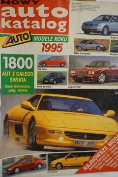 SAMOCHODY ŚWIATA 1995 NOWY AUTO KATALOG