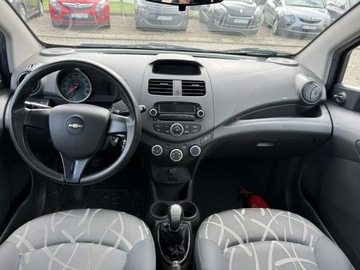 Chevrolet Spark II Hatchback facelifting 1.0L DOHC 68KM 2013 Chevrolet Spark 1.0 Benzyna 68KM salon polska, zdjęcie 8