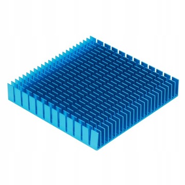 RADIATOR PROFIL ALUMINIOWY 120x120x20mm NIEBIESKI