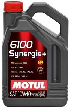 Моторное масло Motul 6100 SYNERGIE 10W40 4л.