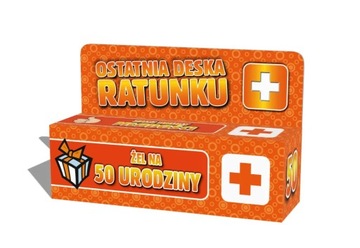 RATUNKOWY PREPARAT DLA 50 LATKA PREZENT na 50 urodziny dla Faceta Niego