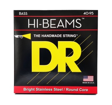 DR Hi-Beam (40-95) - struny do gitary basowej + KOSTKA