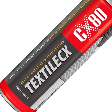 CX80 TEXTILECX ПРОЧНЫЙ КЛЕЙ ДЛЯ ОБИВКИ ДЛЯ ПОТОЛОВ 500МЛ