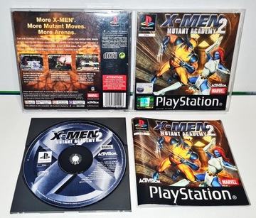 X-Men 2 Mutant Academy PSX 3XA PŁYTA BDB
