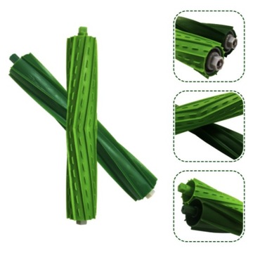 4x WAŁKI GUMOWE SZCZOTKI GŁÓWNE ZESTAW DO iRobot Roomba I3 E5 E6 I7 J7