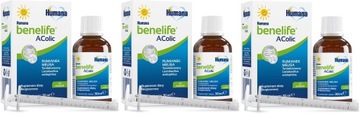 HUMANA BENELIFE ACOLIC 30ML - SPOKOJNY BRZUSZEK x3