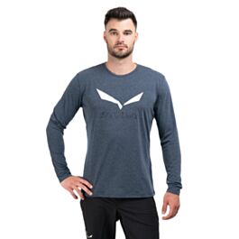 SALEWA SOLIDLOGO DRY LONG SLEEVE TSHIRT DRYTON M